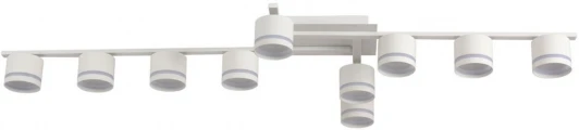 8303/10C Потолочная люстра на штанге Lumion Agnia 8303/10C белый, металл GX53 LED 10*7W 220V