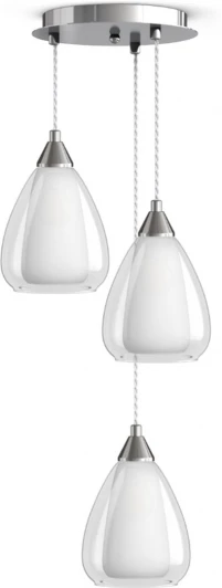 PND.101.03.01.007.CH-S.30.TR Подвесной светильник 33 ИДЕИ PND.101.03.01.007.CH-S.30.TR (220V, на проводе, круглые)