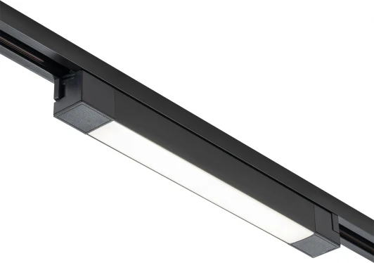 20001TRU/01LED SBK Трековый светильник однофазный Escada 20001 20001TRU/01LED SBK 20Вт, металл/акрил, черный матовый (220V)