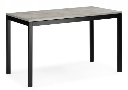 622994 Кухонный стол Woodville Жаклин 120(170)x68 раздвижной лдсп / бетон метрополитен