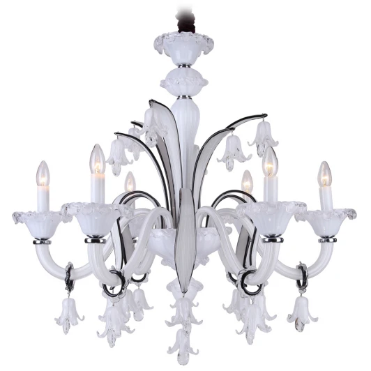 477/6-White Подвесная люстра IDLamp Loenora 477/6-White