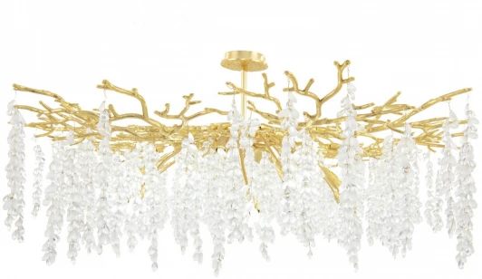 23111.1200.18.G9.D GD Потолочная люстра на штанге Arte Milano Milano-1 23111.1200.18.G9.D GD (220V)