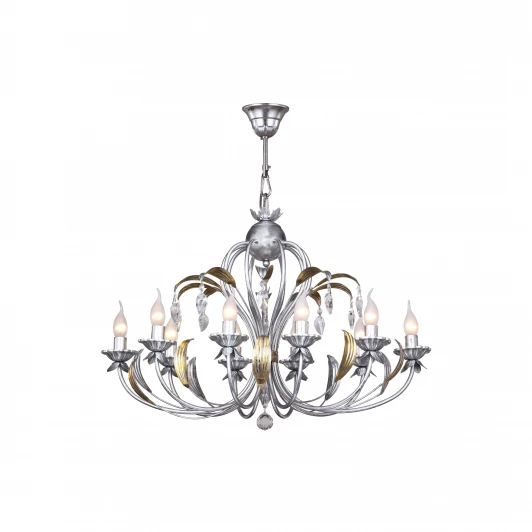 241/10-Silvergold Подвесная люстра IDLamp Noel 241/10-Silvergold