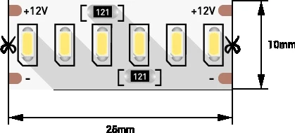 SWG4240-12-24-NW-M Светодиодная лента SWG SWG4240 SWG4240-12-24-NW-M