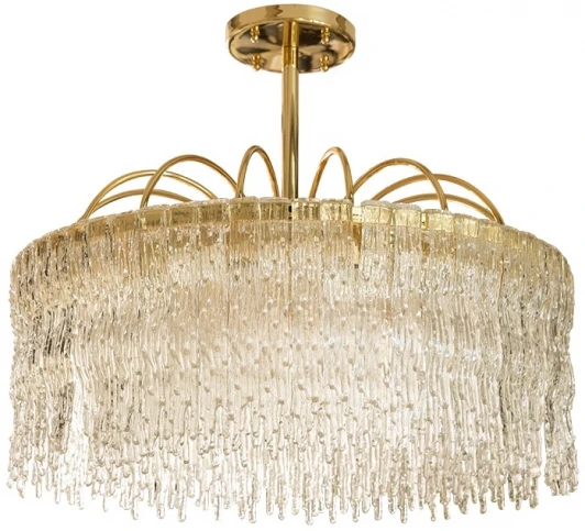 L92615.92 Потолочная люстра на штанге L'Arte Luce Flussio L92615.92 champagne gold