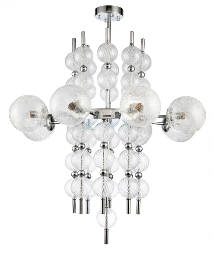 10163/8PL Потолочная люстра на штанге Escada 10163/8PL (220V, шарики)