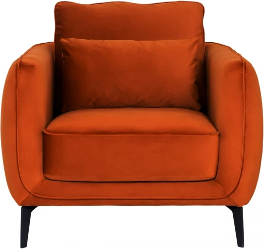342554 Кресло Amsterdam ОГОГО (арт.342554), (Ткань/Оранжевый)