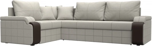 126000L Диван угловой Николь левый угол Лига Диванов (Рогожка) арт.126000L