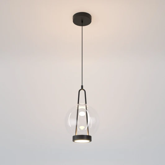 50267/1 LED черный Подвесной светильник Eurosvet Frasco 50267/1 LED черный (220V, на проводе)