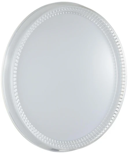 7643/DL Настенно-потолочный светильник Sonex Depax 7643/DL пластик/белый/прозрачный LED 48Вт 4000К D405 IP43 (220V, круглые)