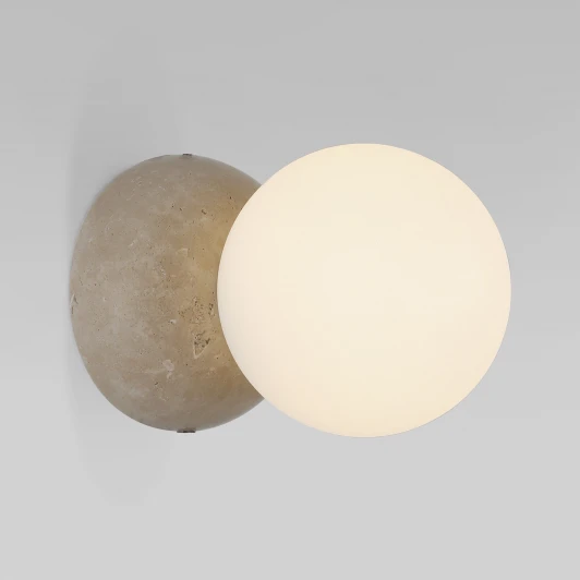 303051 травертин Настенный светильник Eurosvet Stone 303051 травертин