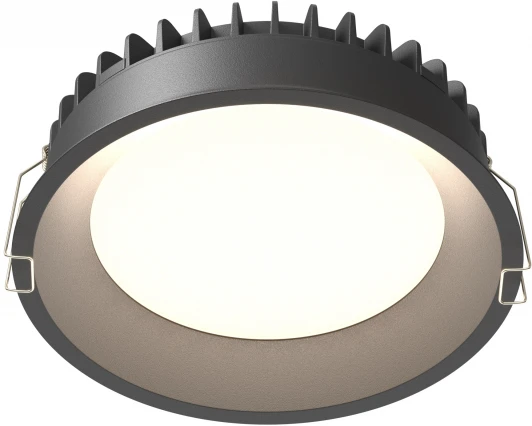 DL055-24W3-4-6K-B Встраиваемый светильник 24W Maytoni Okno DL055-24W3-4-6K-B (LED, 220V, круглые, IP44)