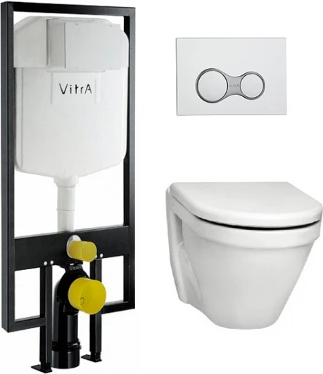 9003b003-7200 Комплект VitrA S50 9003b003-7200 4 в 1 с микролифтом