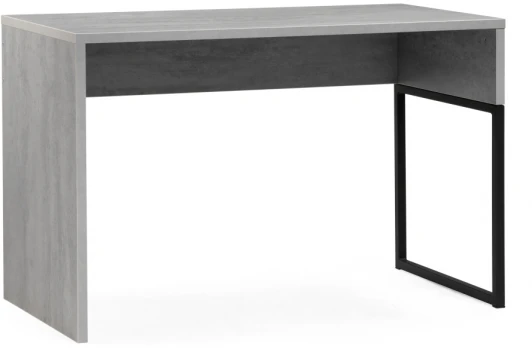 517342 Стол Ниа 115х60 бетон / черный матовый 517342 Woodville