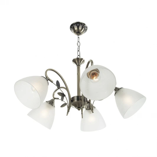 272/5-Oldbronze Подвесная люстра IDLamp Milana 272/5-Oldbronze