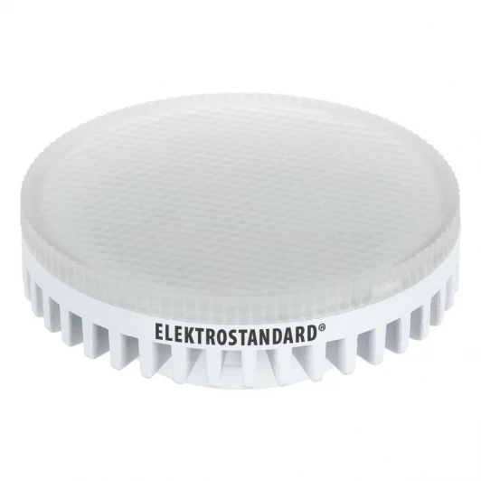 GX53 LED AL 12W 6500K Лампочка светодиодная таблетка белая GX53 12W 220V 1020 lm 6500K холодное свечение Elektrostandard GX53 LED AL 12W 6500K