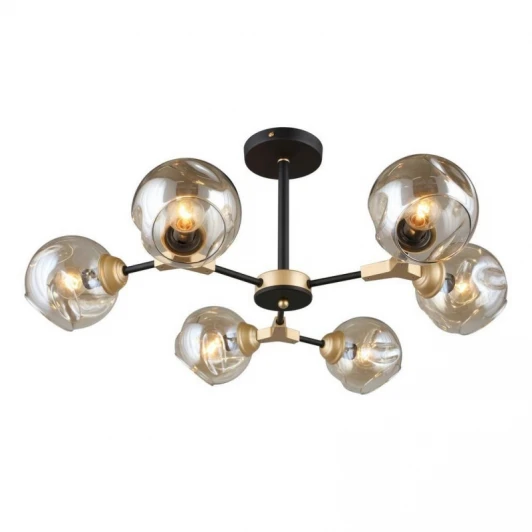 OML-93607-06 Потолочная люстра на штанге Omnilux 936 OML-93607-06 (220V, шарики)