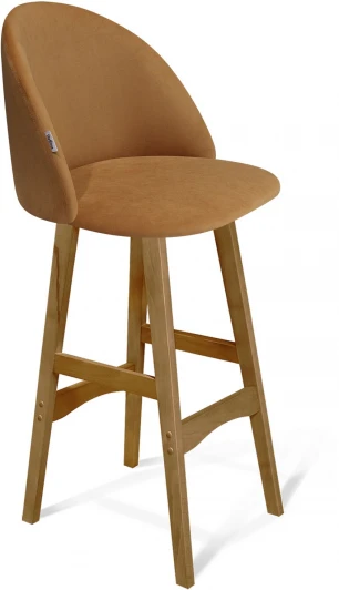 2943700106 Стул барный SHT-ST35/S65 горчичный/светлый орех от фабрики Sheffilton