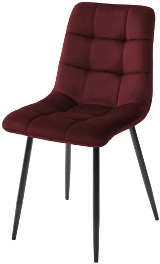 UDC7094G06236 Стул CHILLI G062-36 бургунди, велюр