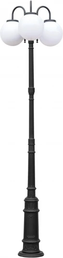 88210LB/10/E7/down Bl Наземный фонарь IP44 Oasis Light GLOBO L 88210LB/10/E7/down Bl в форме шара (220V, фонарь, шар)