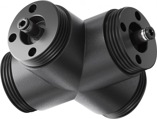 CA017TX-B Х-образный вертикальный коннектор для системы Shelf без ввода питания Maytoni Accessories for system Shelf CA017TX-B (24V)