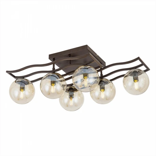 CL106265 Потолочная люстра на штанге Citilux Бриз CL106265 (220V, шарики)