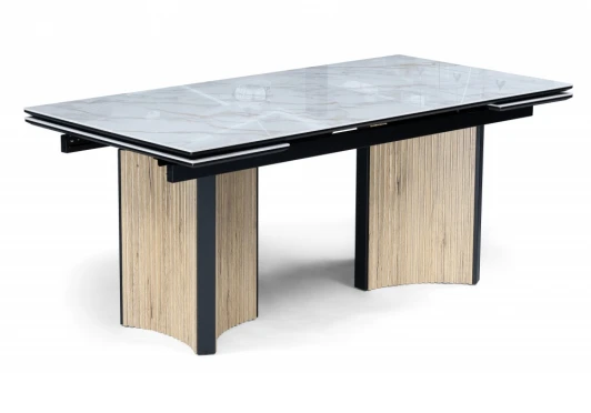 621201 Кухонный стол Woodville Саливан 180x90 carla larkin / дуб монтана