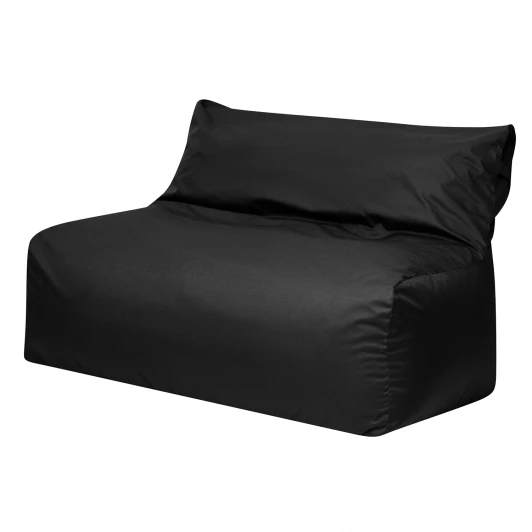 4600921 Бескаркасный диван Dreambag Модерн Черный (Экокожа, Классический) 4600921