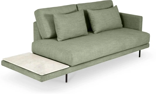 787113 Кушетка Ricadi ОГОГО (арт.787113), (Ткань/Серый)