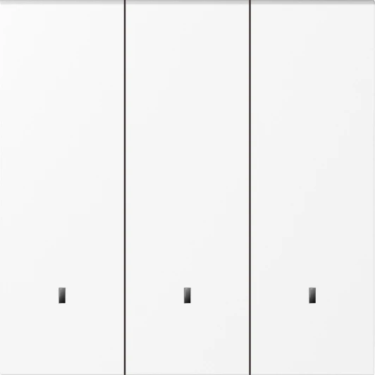 DS28303 Клавиша 3-я с подсветкой, глянцевый белый Donel S08 DS28303