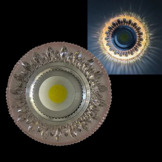 42201-9.0-001PL MR16+LED3W PK Встраиваемый точечный светильник Reluce 42201-9.0-001PL MR16+LED3W PK (круглые)