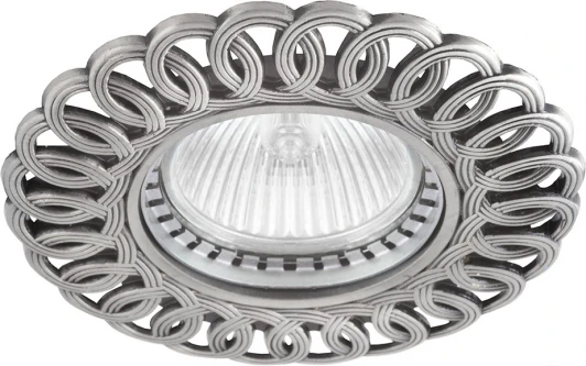 N1555-Old Silver Встраиваемый точечный светильник Donolux N1555 N1555-Old Silver (220V, круглые)