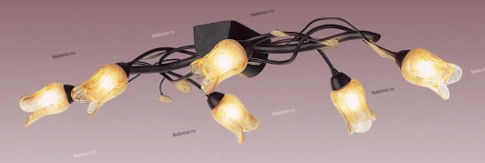 PX-0205/6C ferrrugineous Потолочная люстра N-Light PX-0205 PX-0205/6C ferrrugineous