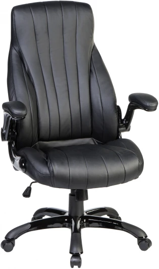 112B-LMR WARREN, цвет чёрный Офисное кресло для руководителей WARREN (чёрный)