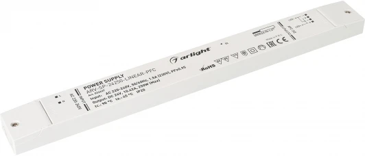 032627 Блок питания ARV-SP-24250-LINEAR-PFC (24V, 10.42A, 250W) (IP20 Пластик) 032627 Arlight