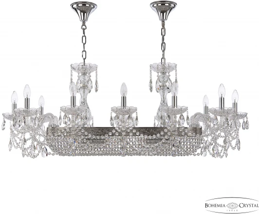 1453/12/195/800 Ni Подвесная люстра Bohemia 1453 1453/12/195/800 Ni