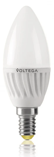 4688 Лампочка светодиодная E14 6 Вт Voltega Ceramics 4688