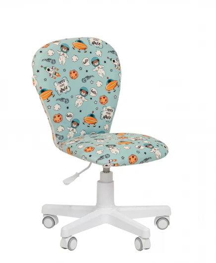 CHAIRMAN Kids 105 белый пластик Кресло Chairman Kids 105 Россия ткань SPACE