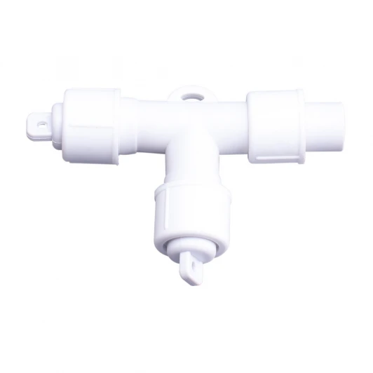 UTC-F90 Y3 WHITE Соединитель для гирлянд серии F90RPO Т-образный 1 вход-2 выхода белый Uniel UTC-F90 Y3 WHITE