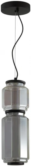 5408/20L Подвесной светильник Odeon Light Jam 5408/20L черный/дымчатый/металл/стекло/акрил LED 20W 3000K 1480Лм (220V, на тросе)