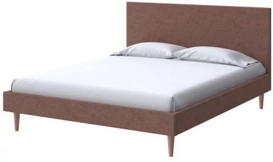 1934388 PROxSON Кровать Claro (Ткань: Жаккард Tesla Брауни) 140x200