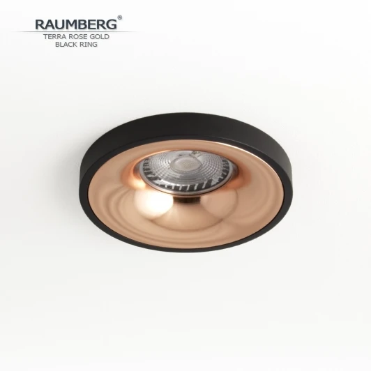 TerraRGd\Bk Встраиваемый светильник Raumberg TerraRGd\Bk Rose Gold\Black