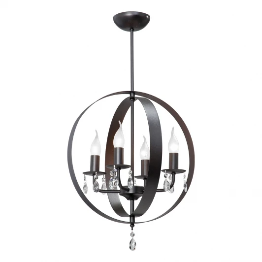 V4256-1/4PL Потолочная люстра Vitaluce V4256-1/4PL (220V, свеча, круглые, кольцо)