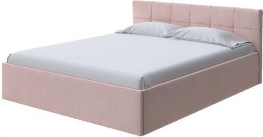 1938025 PROxSON Кровать Domo Plus (Ткань: Велюр Ultra Розовый мусс) 90x200