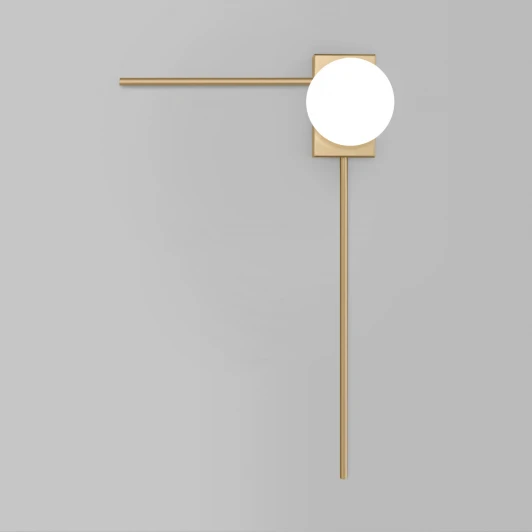 40034/1 латунь Настенный светильник Fredo 40034/1 латунь Eurosvet (220V, шар)