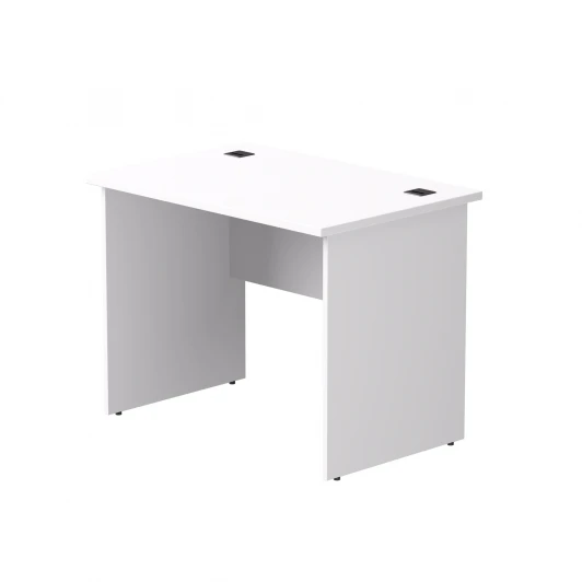 254S009W3 Стол прямой Everprof EVO (ЭВО) опоры ЛДСП 980х670х755 мм Белый 254S009W3