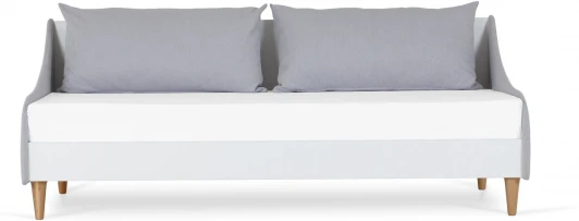 843385 Кушетка Rili ОГОГО (арт.843385), (Ткань,ЛДСП/Светло-серый)