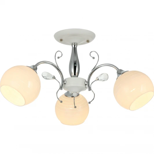 MD.2451-3-S WH+CH Потолочная люстра Imex MD.2451-3-S WH+CH