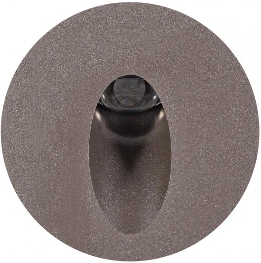 AM98LG-3227 COFFEE 3000K Встраиваемая подсветка ступеней лестницы светодиодная AM Group AM96 AM98LG-3227 COFFEE 3000K (220V, круглые)