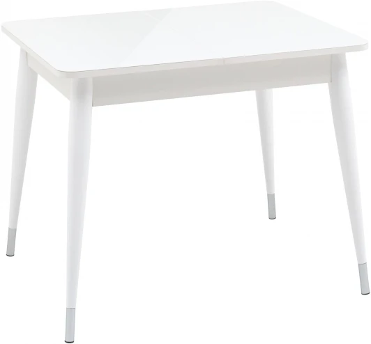 УТ000036217 Стол обеденный раскладной 90-120*70 белый глянцевый Stool Group Сидней УТ000036217